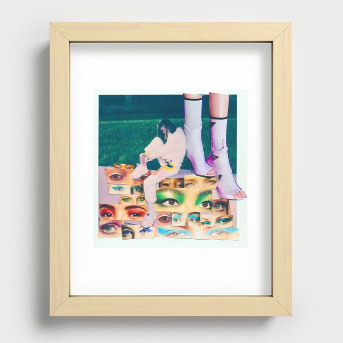 EYES IN SIGHT Recessed Framed Print