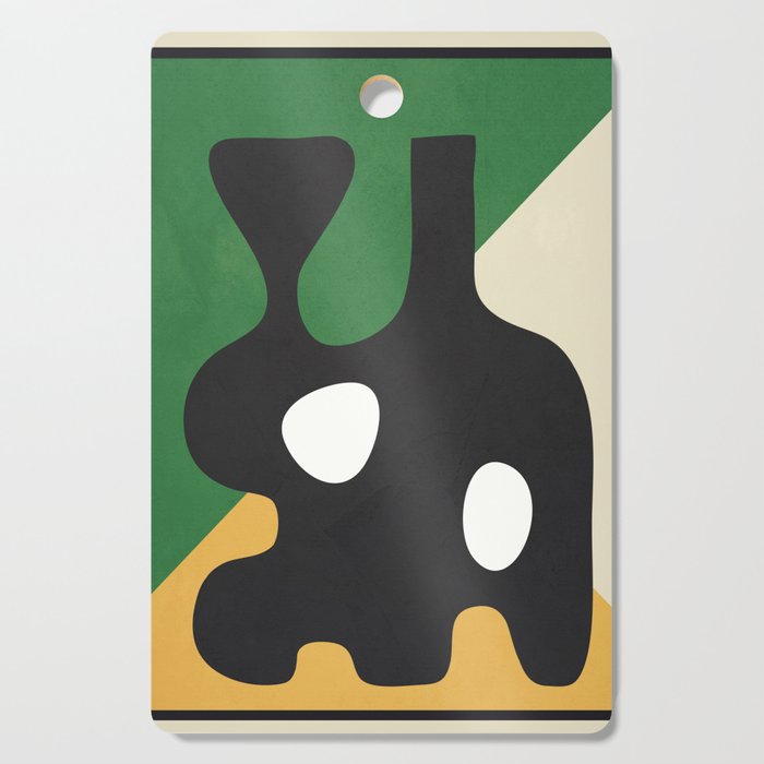 Abstract Art Vase 16 Cutting Board