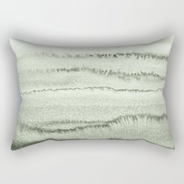 WITHIN THE TIDES - SAGE GREEN by MS  Rectangular Pillow