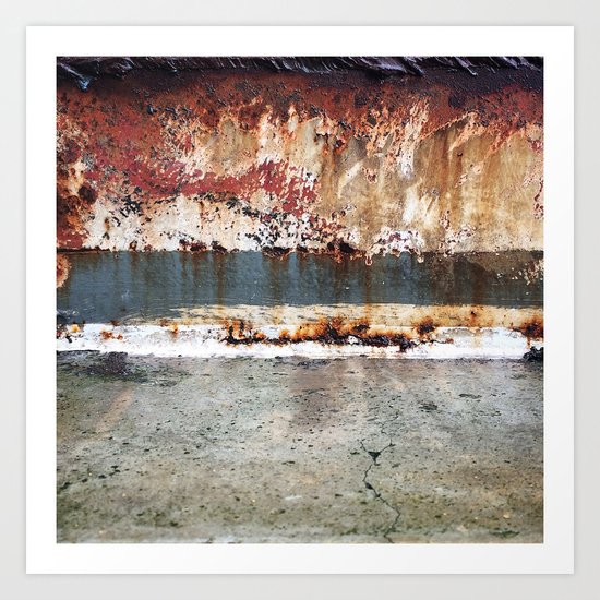 Coastline Art Print