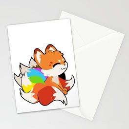 Pride Nine Tailed Foxes Stationery Cards