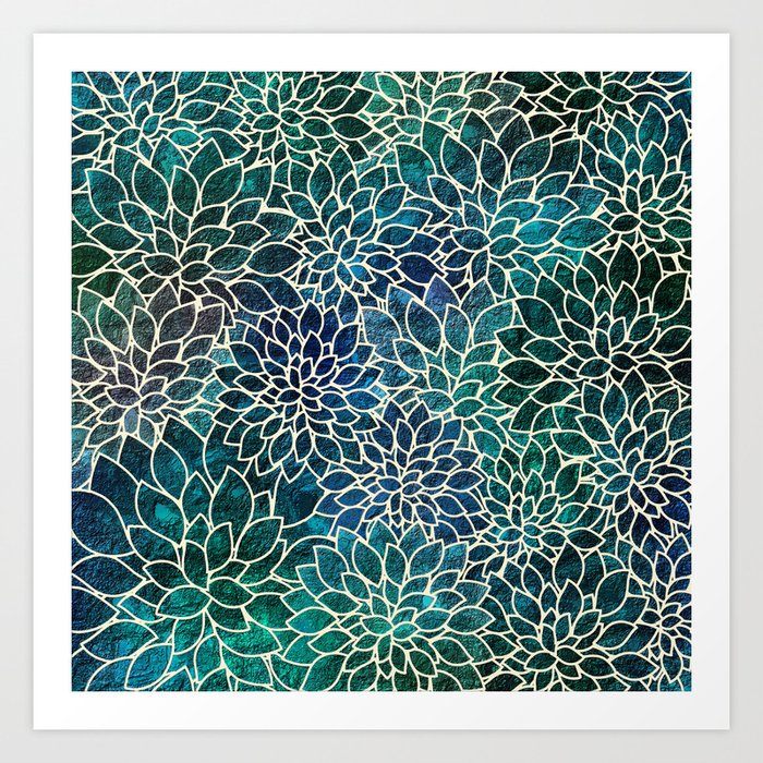Floral Abstract 4 Art Print