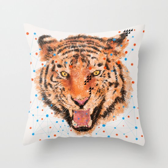 TIGER I Throw Pillow