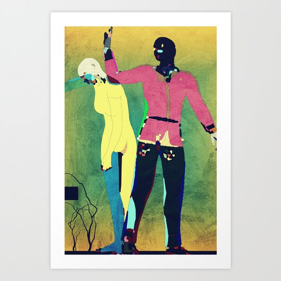 Banishment From Eden Art Print