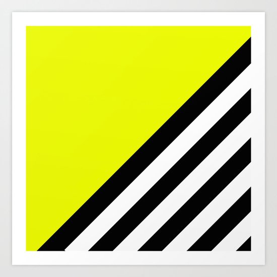 Sunshine Zebra Art Print