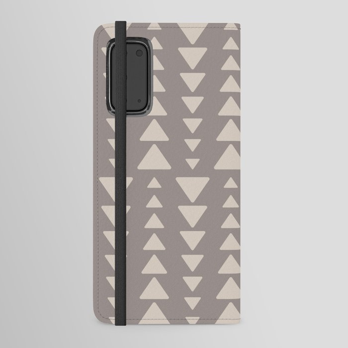 Boho Arrow Decoration 728 Beige Gray Scandi Android Wallet Case