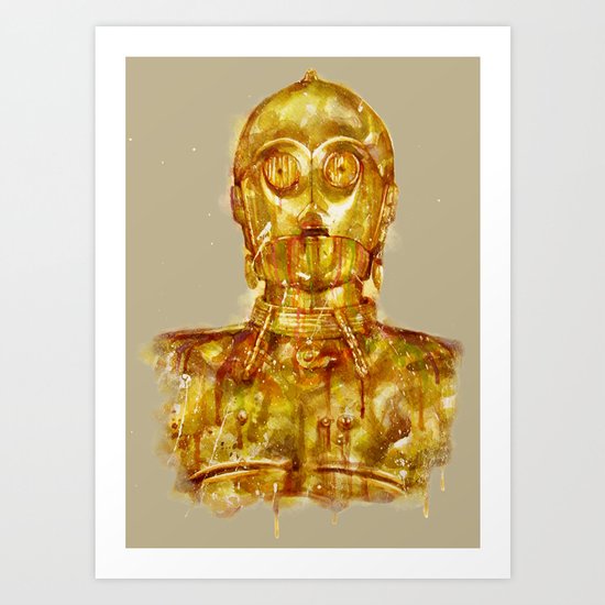 C-3PO Art Print