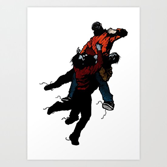 Hold On V2 Art Print