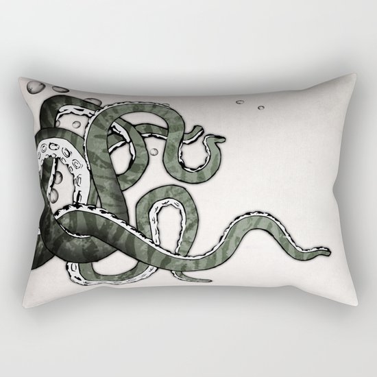 Octopus Tentacles Rectangular Pillow