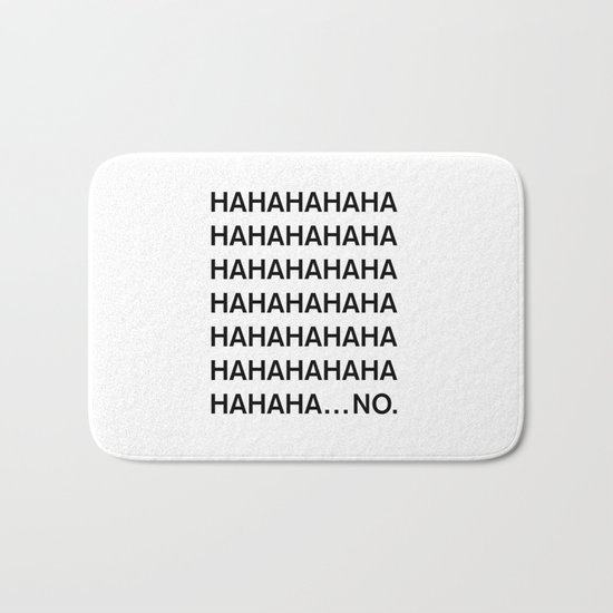 HAHA Bath Mat