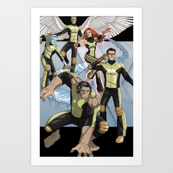 X-Men: First Class Art Print