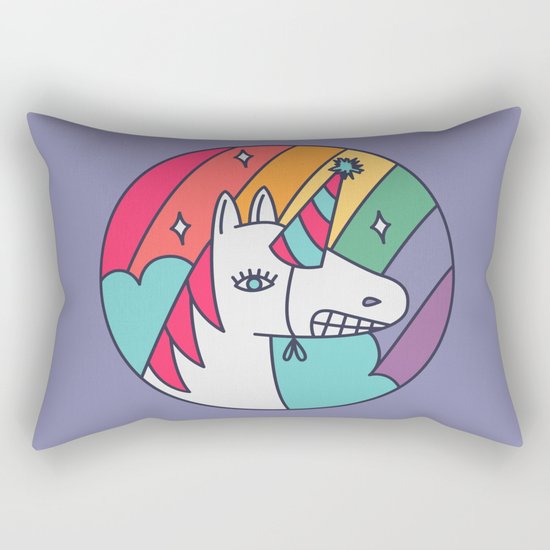 I Wish I Were a Unicorn Rectangular Pillow