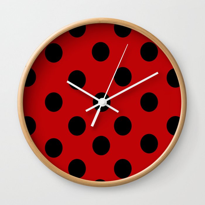 Ladybird Wall Clock
