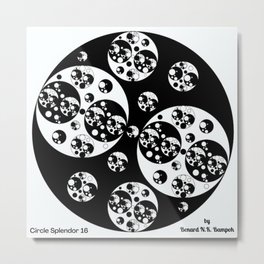 Circle Splendor 16 Metal Print