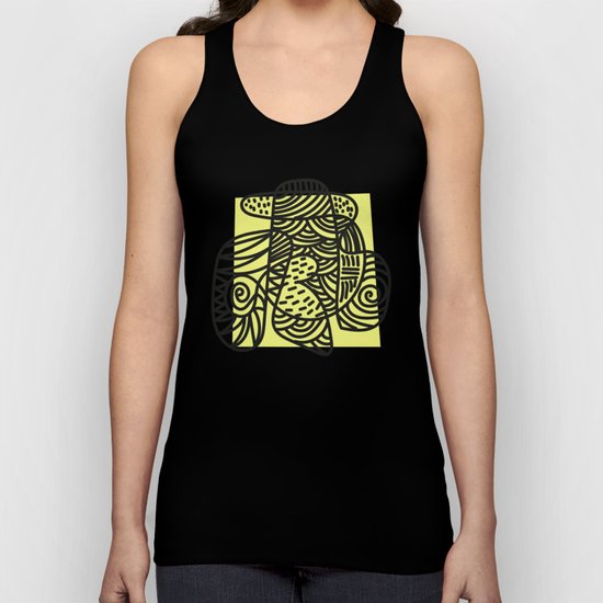 A Lot Of Lines Unisex Tank Top