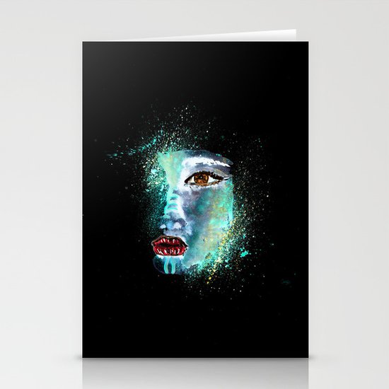 woman Stationery Cards