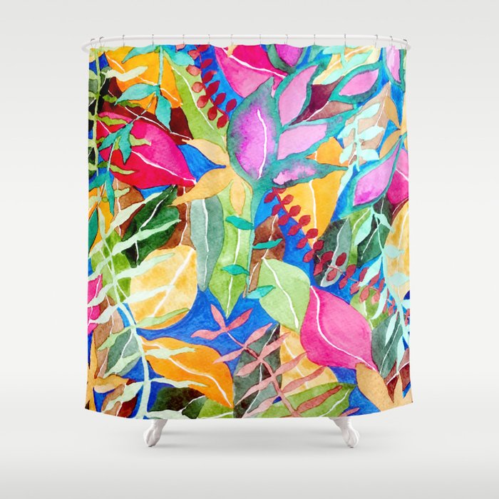 Watercolor Painting #22 Shower Curtain