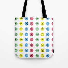 Atomic Twisted Polka Dots Tote Bag