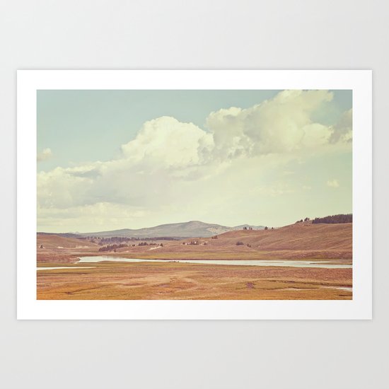 Summer Landscape Art Print
