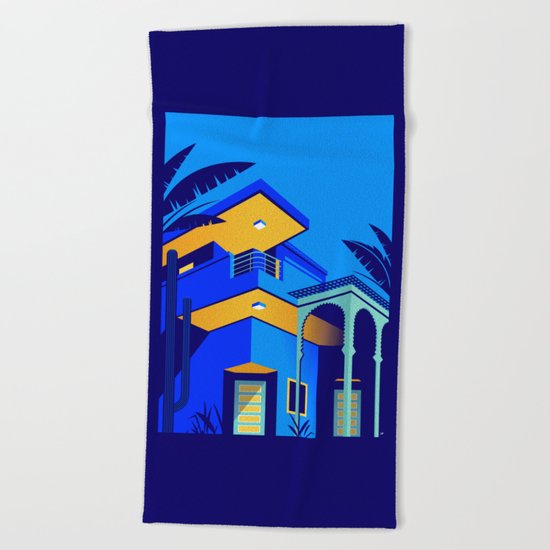 Jardin Majorelle Beach Towel