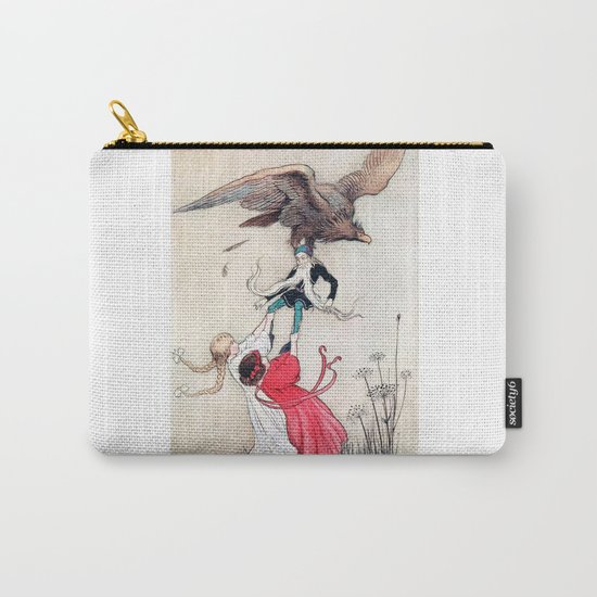 Compassionate Children Illustration Carry-All Pouch