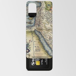 Ottoman Empire 1570 vintage pictorial map Android Card Case