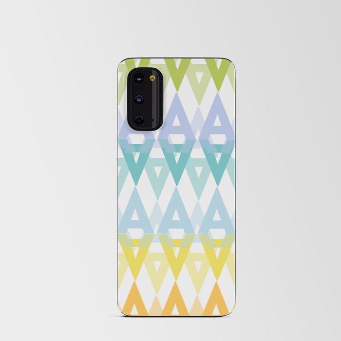 Spring summer fresh color letter pattern  Android Card Case