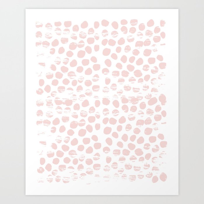 Textured Polka Dots Dotted Pattern Decor Minimal Modern