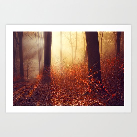 aglow Art Print