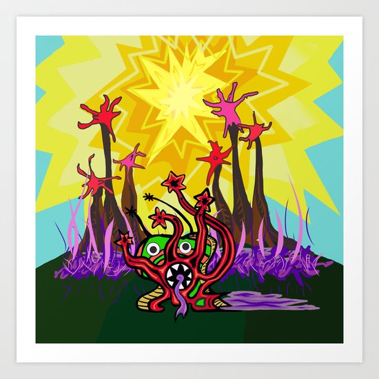 Big Bang as Seen From Afar Art Print