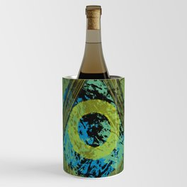 Abstract All Knowing Eye Wine Chiller