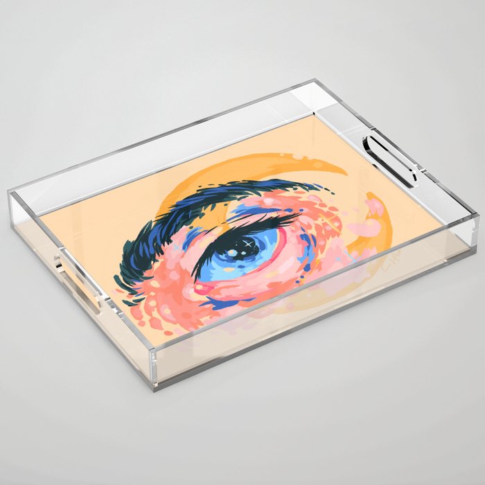 Starry Eyes Acrylic Tray