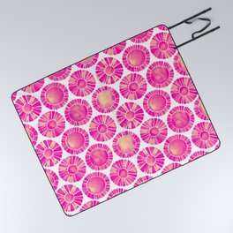Sun Rays – Pink Picnic Blanket