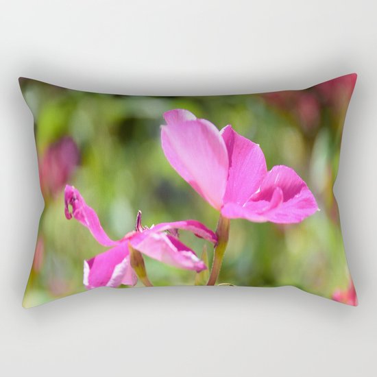 Summer Flowers Rectangular Pillow