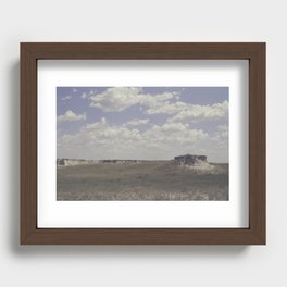 Mesas Among Clouds Recessed Framed Print