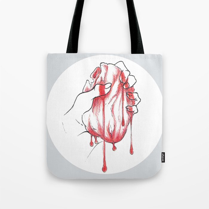 Bleeding Heart Tote Bag