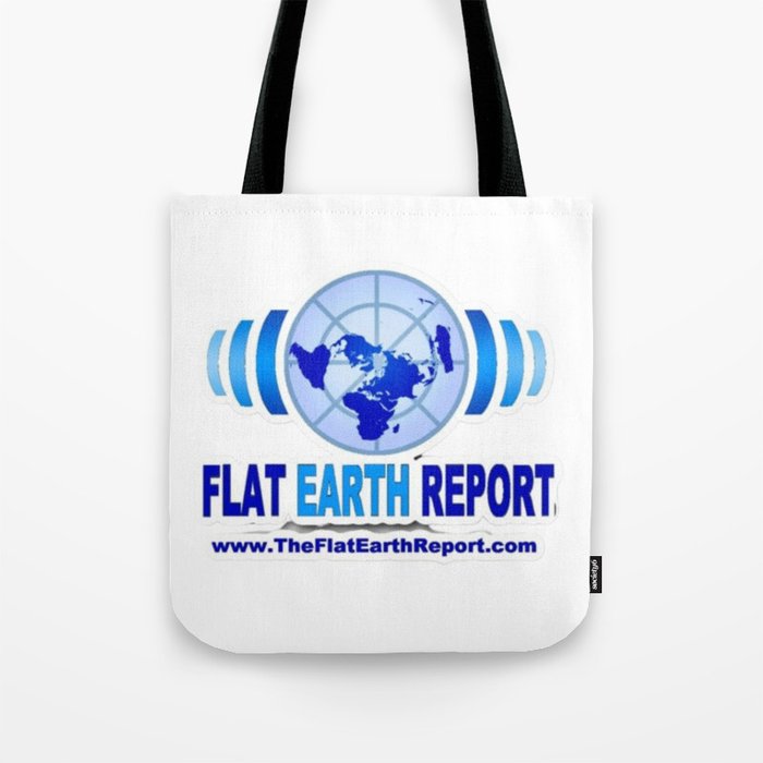 The Flat Earth Report podcast Tote Bag