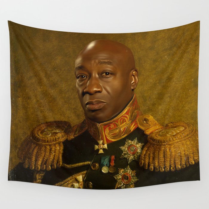 Michael Clarke Duncan - replaceface Wall Tapestry