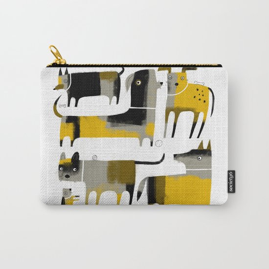 PATCHWORK DOGS Carry-All Pouch