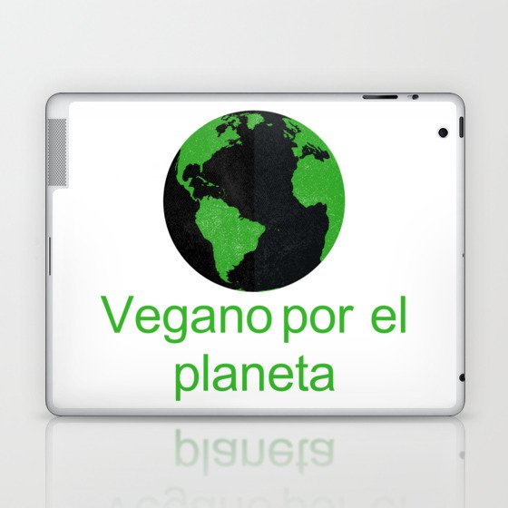 Vegano por el planeta | Vegan for the panet Laptop & iPad Skin