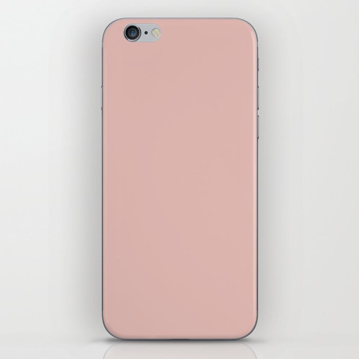 Solid Color Rose Gold Pink iPhone Skin