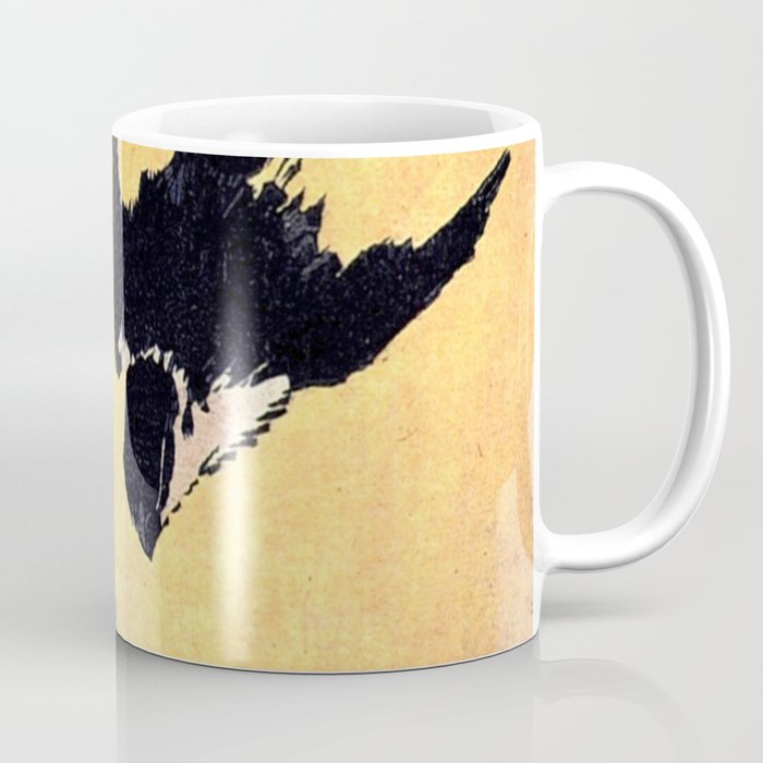 Hokusai, Hydrangea and Swallow Coffee Mug