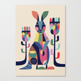Mr Kangaroo Canvas Print