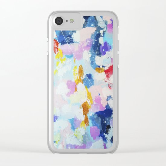 Abstract pattern 2 Clear iPhone Case