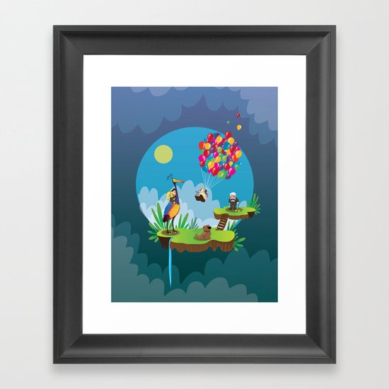 UP Framed Art Print