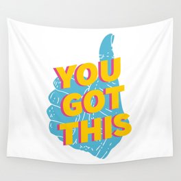 You Got This Thumbs Up Graphic Wall Tapestry