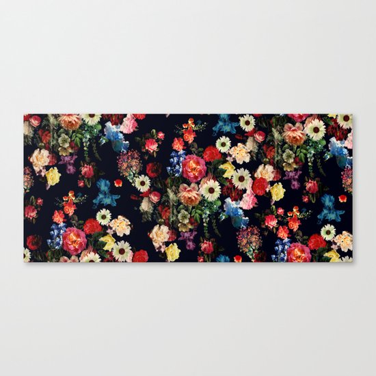 Botanic Pattern Canvas Print