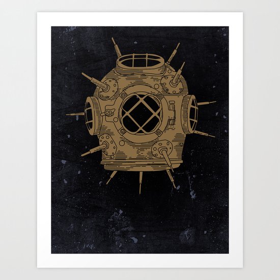 Dive Bomb. Art Print