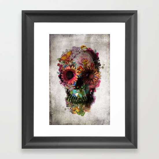 SKULL 2 Framed Art Print