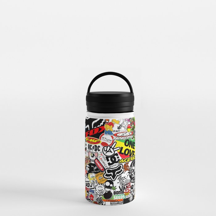 Life Is Good sells pre-bombed water bottles. For some reason I don't even  hate it. : r/stickerbomb